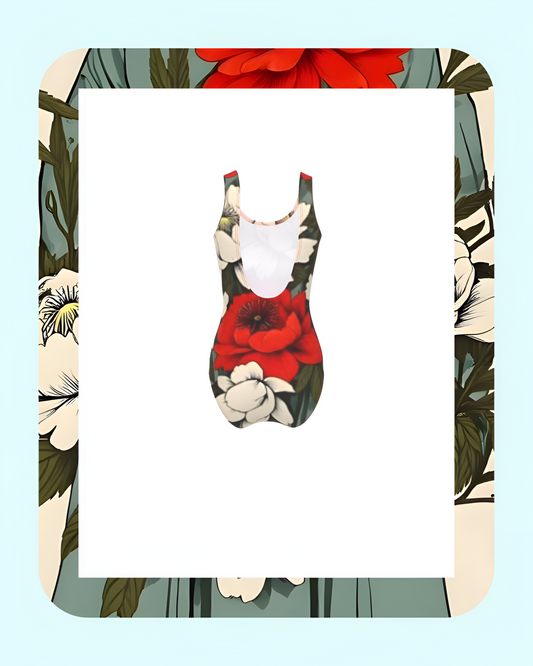 Fiore Nascosto Limited Edition Classic Cut Floral Bloom One Piece Swimsuit