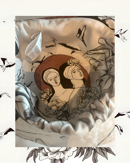 The Faces Limited Edition Modern Brimmed Contemporary Women's Denim Cotton Bucket Hat