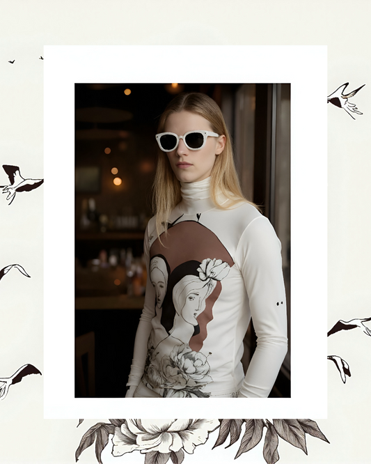 The Faces Limited Edition Men’s Silky Jersey Roll Neck / Turtleneck