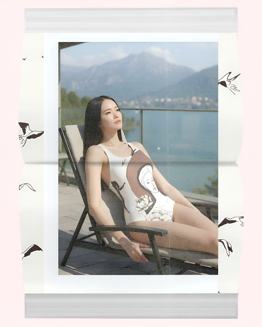 The Faces Limited Edition Classic Cut One Piece Swimsuit