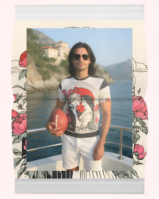Les Amoureux Limited Edition Men’s Regular Fit Cotton T-Shirt