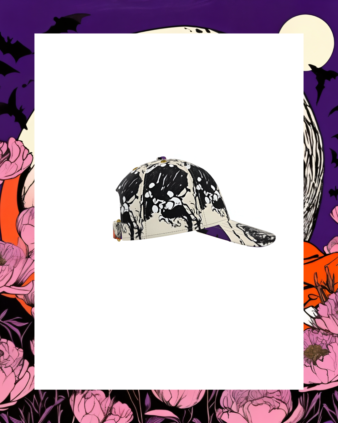 Women In Love Limited Edition Unisex Cotton Twill Midnight Moon Baseball Cap