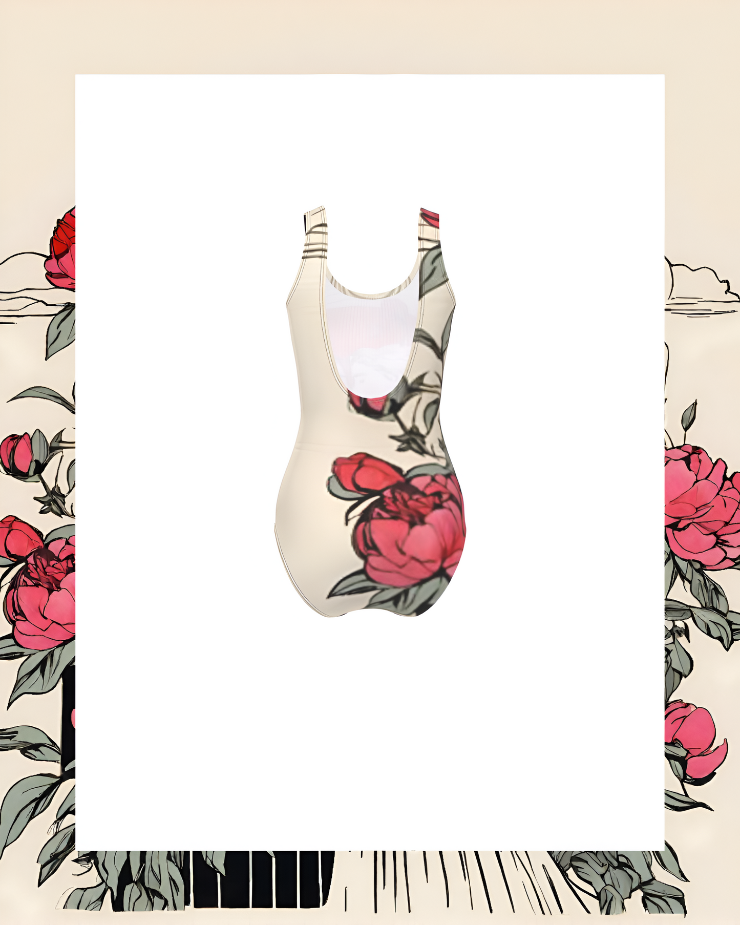 Les Amoureux Limited Edition Classic Cut One Piece Swimsuit