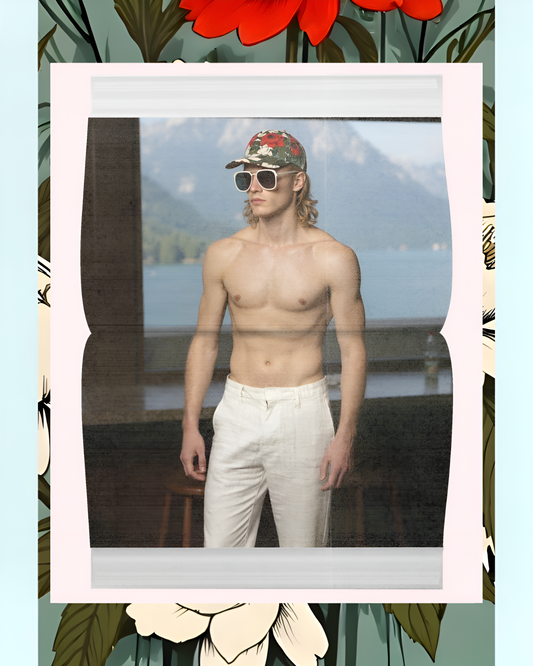 Fiore Nascosto Limited Edition Unisex Cotton Twill Floral Bloom Baseball Cap